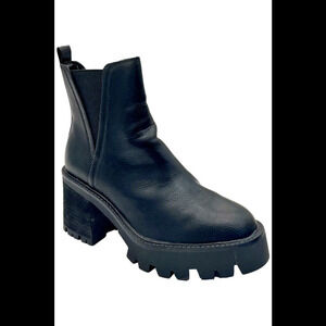 MIA Women's Vito Lug Chelsea Boots Black - Medium
